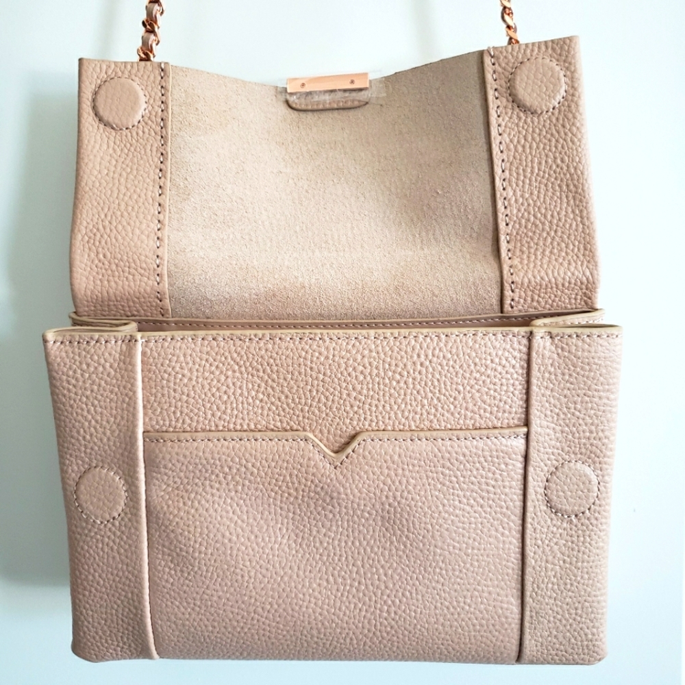 TED BAKER Parson Clutch Soft Leather Crossbody Handbag - Picture 5 of 15